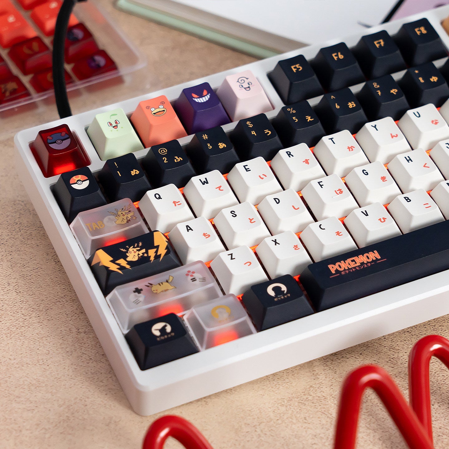 Pokemon Keycaps Dye-sub Keycaps