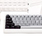 Metallic paint texture catalyst mechanical keyboard keycaps
