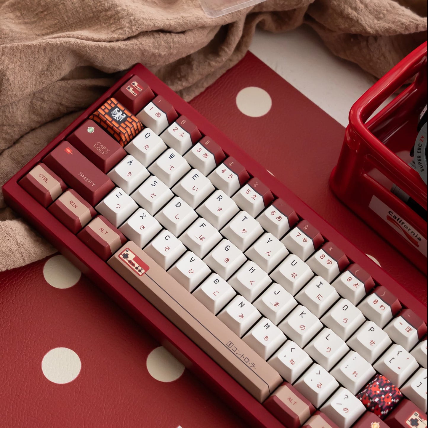 Retro Famicom Keycaps