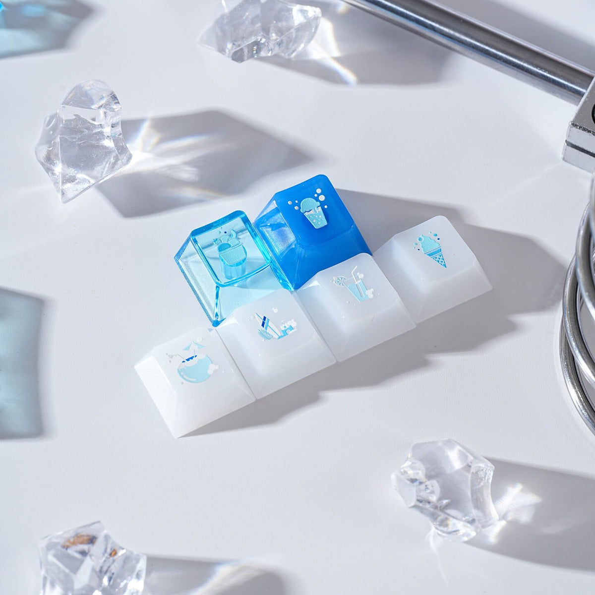 Ocean View Mechanical Keyboard Keycaps