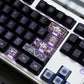 Taihe Amber Viper Metal Paint Keycaps