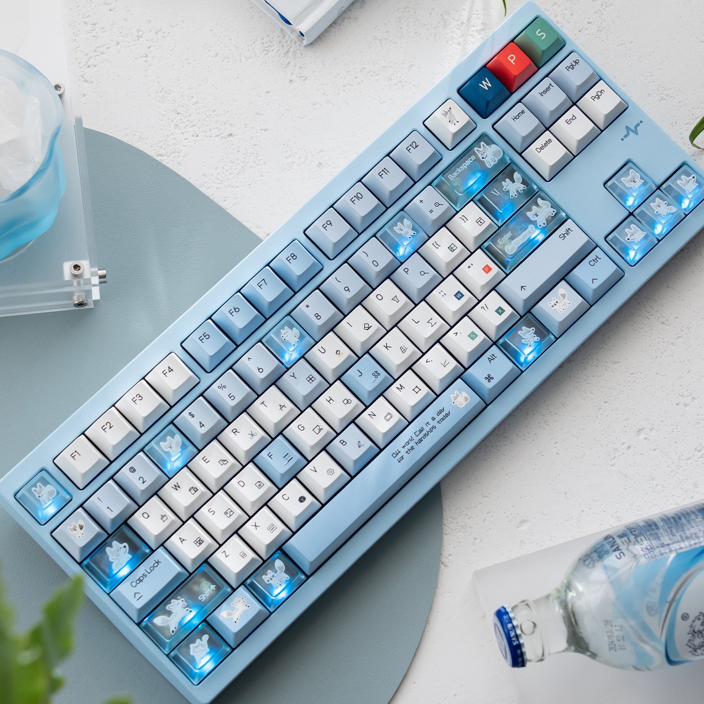 “Lazy Fox” Keycaps