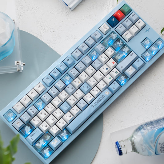 “Lazy Fox” Keycaps