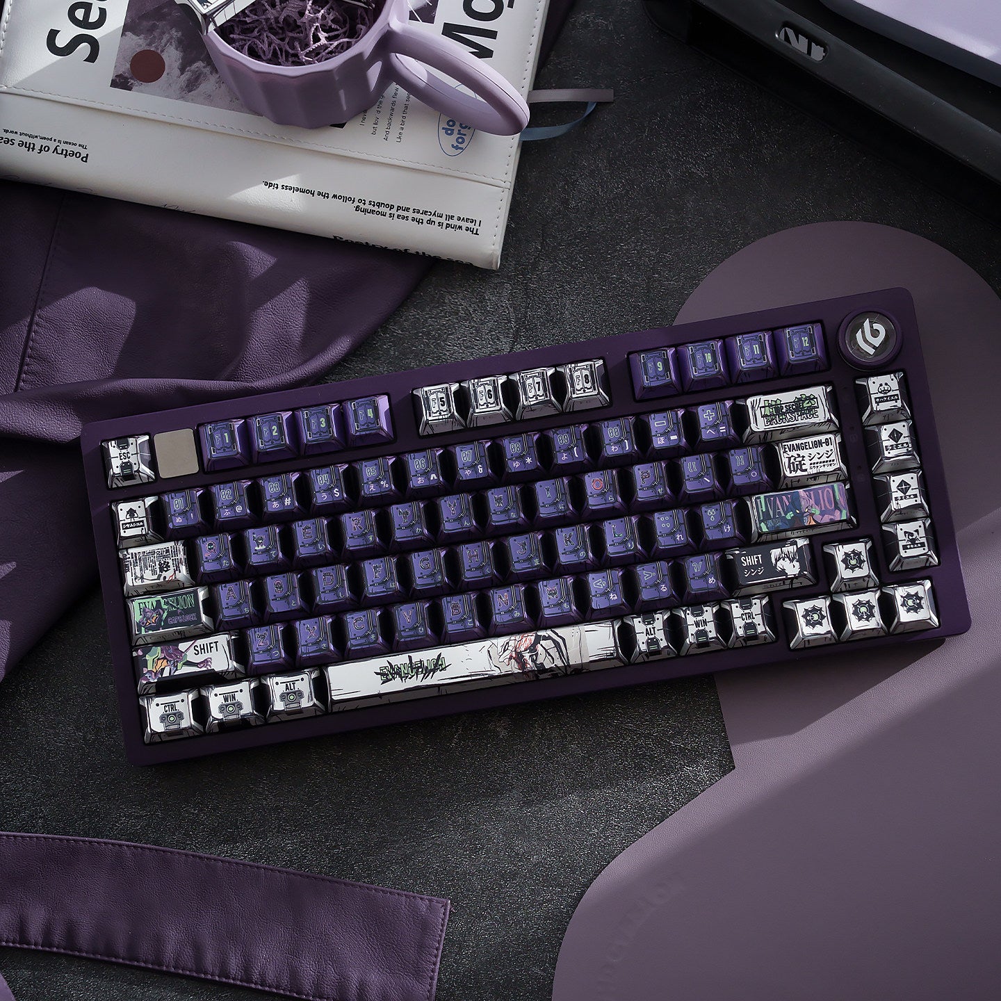 EVANGELION-01 Dye-sub Keycaps