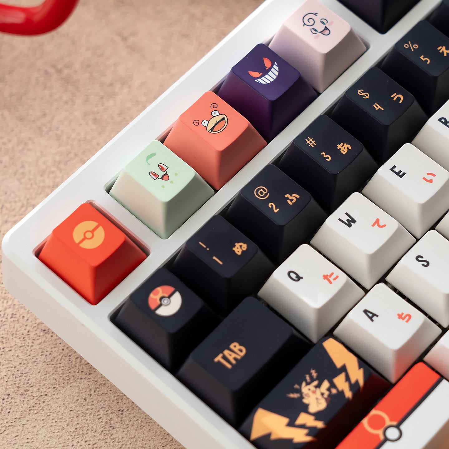 Pokemon Keycaps Dye-sub Keycaps