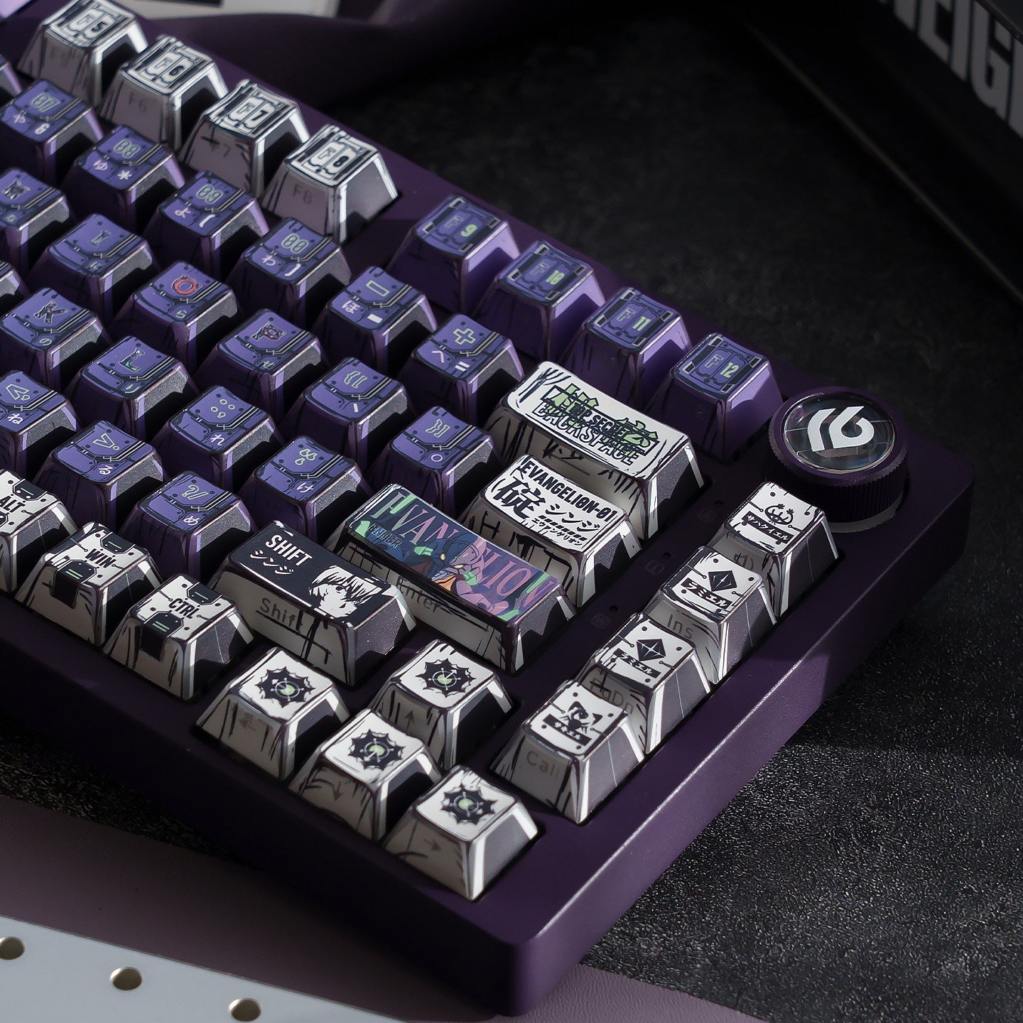 EVANGELION-01 Dye-sub Keycaps