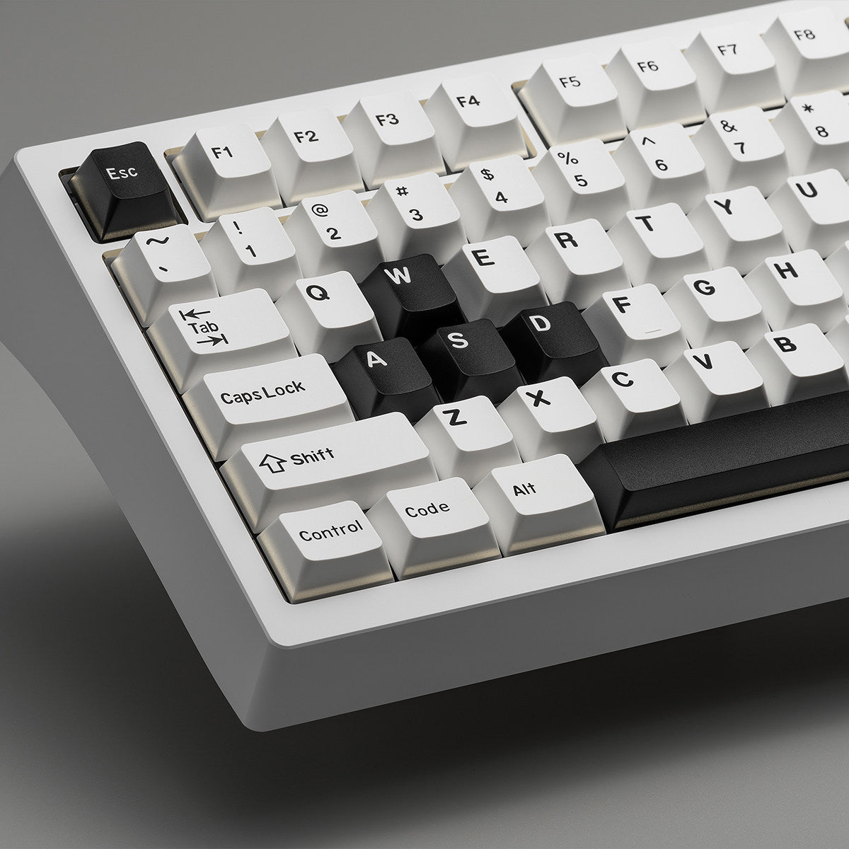 Wob（Black）& Bow（White）Keycaps Double-shot Molding
