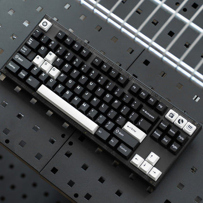 Wob（Black）& Bow（White）Keycaps Double-shot Molding