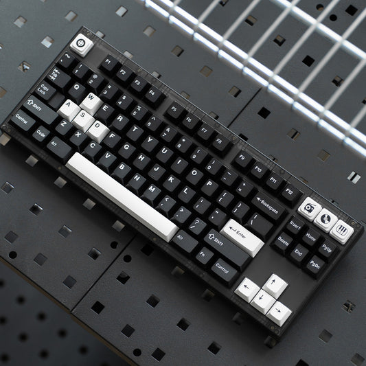 Wob（Black）& Bow（White）Keycaps Double-shot Molding