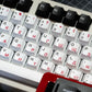 Tape WOB Japanese Black and White Mechanical Keyboard Keycaps