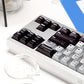 Metallic paint texture catalyst mechanical keyboard keycaps