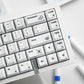 Black/White Holiday Glitter Paint Mechanical Keyboard Keycaps
