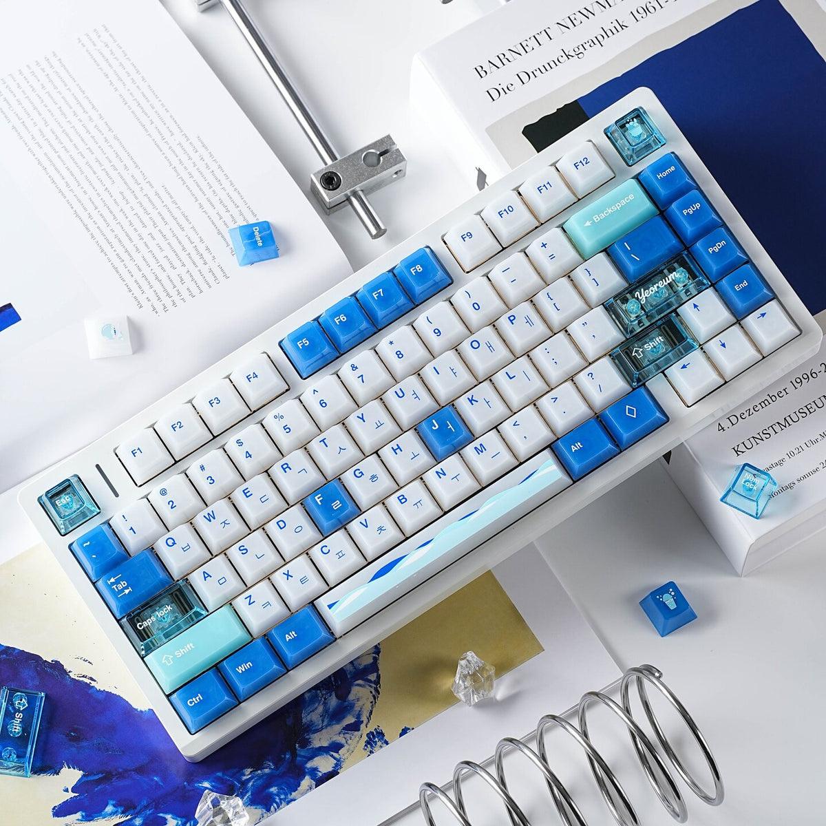 Ocean View Mechanical Keyboard Keycaps