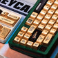 Egyptian Pharaoh Keycaps Metal spraying paint