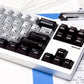 Metallic paint texture catalyst mechanical keyboard keycaps