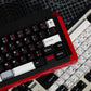 Tape WOB Japanese Black and White Mechanical Keyboard Keycaps