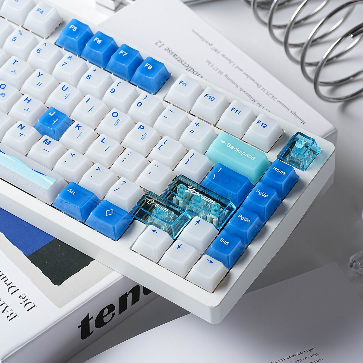 Ocean View Mechanical Keyboard Keycaps