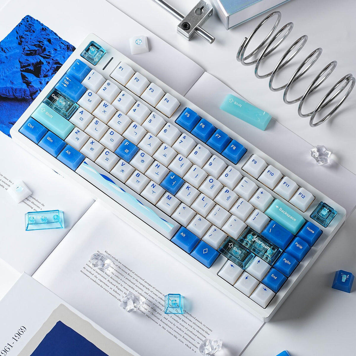 Ocean View Mechanical Keyboard Keycaps