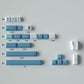 cherry - Blue and white gradient R2 94 keys