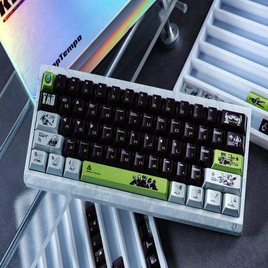 Delta Premium Custom Keycap Set | Cherry Profile PBT Dye-Sub