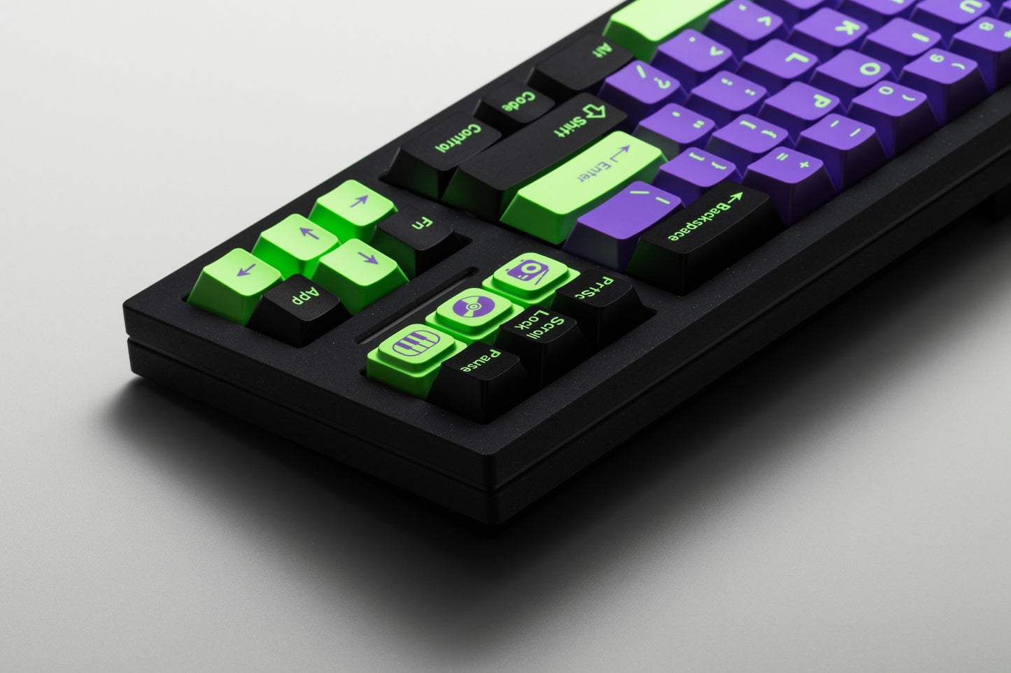 EVANGELION-01 Color Scheme Keycaps