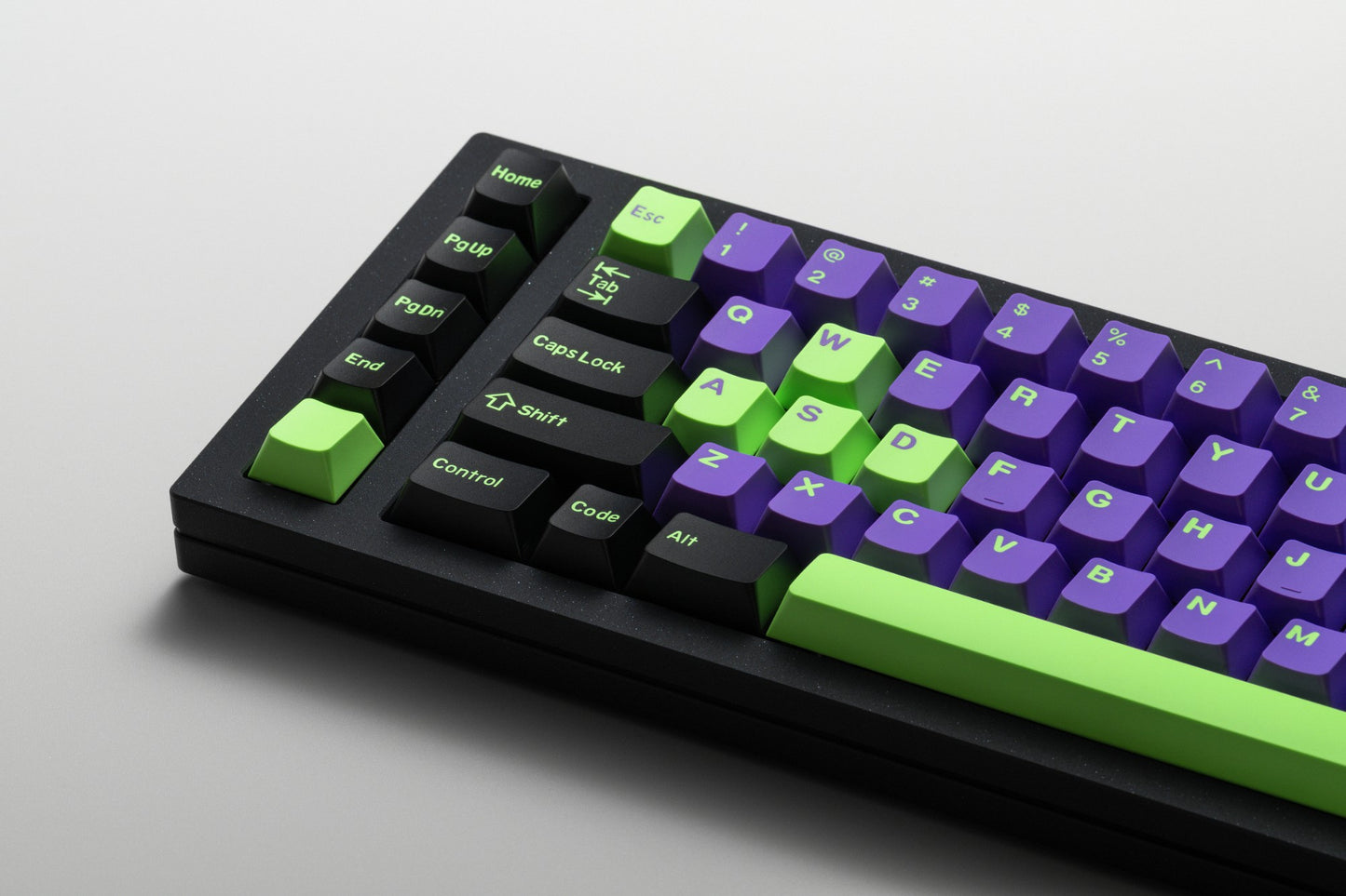 EVANGELION-01 Color Scheme Keycaps