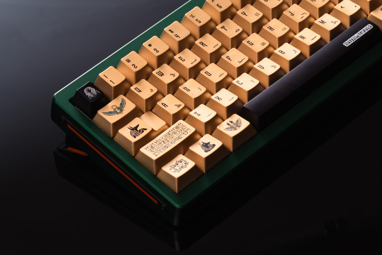 Egyptian Pharaoh Keycaps Metal spraying paint