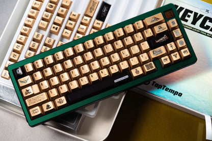 Egyptian Pharaoh Keycaps Metal spraying paint
