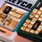 Egyptian Pharaoh Keycaps Metal spraying paint