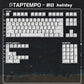 Black/White Holiday Glitter Paint Mechanical Keyboard Keycaps